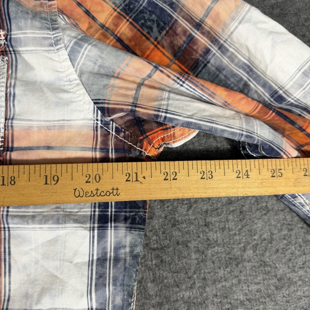 BKE Buckle Vintage 67 Mens Size L Plaid Western Shirt Standard Fit Cowboy Rodeo - Picture 3 of 6